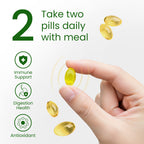 VitaOrega® Oil of Oregano with Black Seed Oil Softgels – Pack of 3