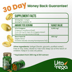 VitaOrega® Oil of Oregano with Black Seed Oil Softgels – Pack of 3