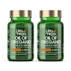 VitaOrega® Oil of Oregano with Black Seed Oil Softgels – Pack of 2